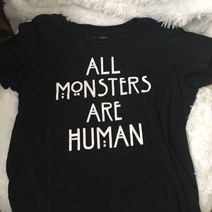 AHS “ALL MONSTERS ARE HUMAN” T-Shirt